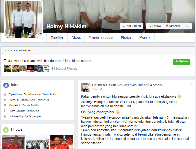 Meski Gagal, Orang Ini Ngotot Erdogan Harus Berhasil Dikudeta