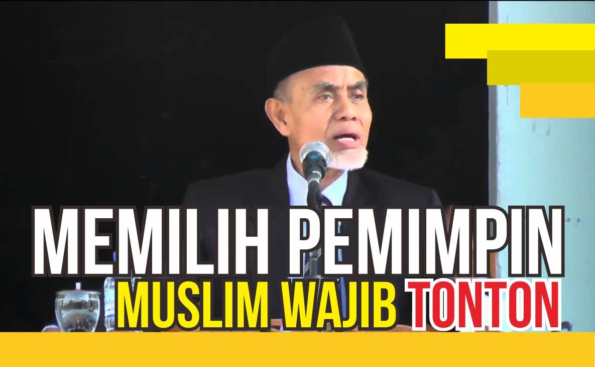 Memilih Pemimpin Kafir, Muslim Wajib Tonton Video Ini