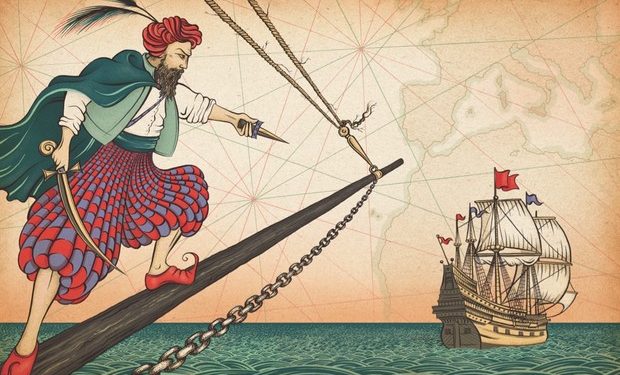 Yusuf Reis Yang Menginspirasi Captain Jack Sparrow