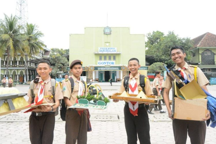 kepanduan di gontor pramuka gontor