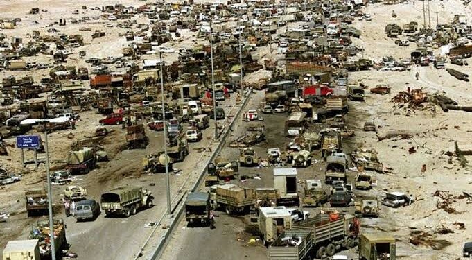 Dibalik Death Highway Ketika Iraq Menginvasi Kuwait 1990