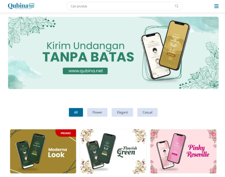 Qubina.Net: Membuat Undangan Pernikahan Digital dengan Mudah dan Kirim Tanpa Batas